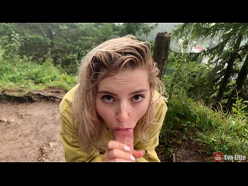 ❤️ Mädchen schluckt Sperma nach einem öffentlichen Blowjob - Eva Elfi ❤️❌ Porno bei uns ❌️